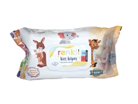 RENKLI Premium Baby Wet Wipes 120 Τεμάχια