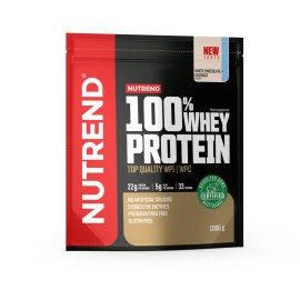 100% Whey Protein GFC 1000g (Nutrend) - white chocolate coconut