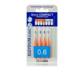 ELGYDIUM Μεσοδόντια Monocompact Orange 0.6 4 Τεμάχια