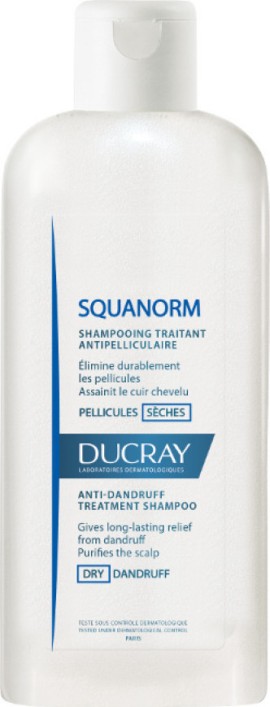 DUCRAY Squanorm Shampoo Ξηρή Πιτυρίδα 200ml