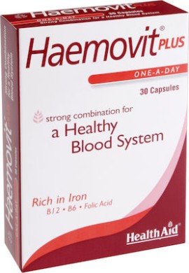 HEALTH AID Haemovit Plus 30 Κάψουλες
