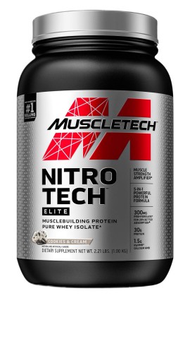 MUSCLETECH Nitrotech Elite 1000g - Cookies & Cream