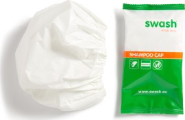 SWASH Shampoo Cap Σκούφος Λουσίματος Κεφαλής Χωρίς Νερό 1 Τεμάχιο