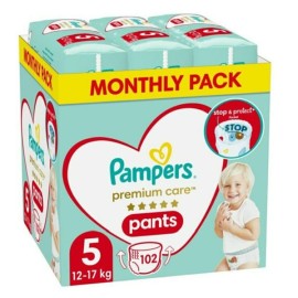 PAMPERS Premium Care No. 5 για 12-17kg 102τμχ