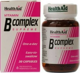 HEALTH AID B Complex Supreme 30 Κάψουλες