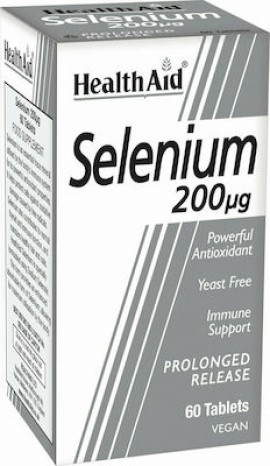 HEALTH AID Selenium 200mg 60 Ταμπλέτες
