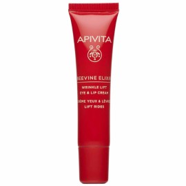 APIVITA  Beevine Elixir Wrinkle Lift Eye + Lip Cream Αντιρυτιδική Κρέμα Ματιών + Χειλιών 15ml