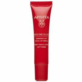 APIVITA  Beevine Elixir Wrinkle Lift Eye + Lip Cream Αντιρυτιδική Κρέμα Ματιών + Χειλιών 15ml