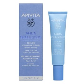 APIVITA Aqua Beelicious Δροσιστικό Gel Ενυδάτωσης για τα Μάτια 15ml