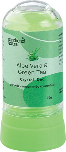 PANTHENOL EXTRA  Aloe Vera & Green Tea Crystal Deo 80gr
