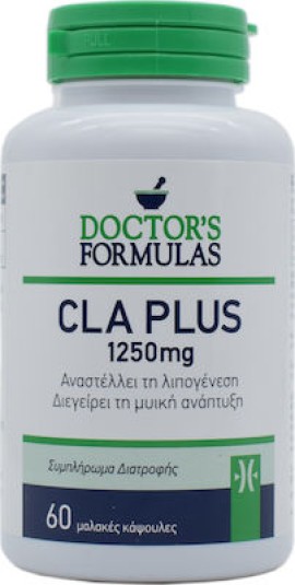 DOCTORS FORMULAS CLA Plus 1250mg 60 Μαλακές Κάψουλες