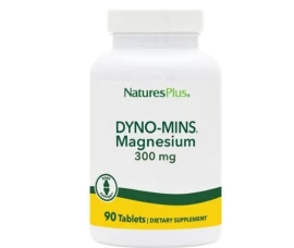 NATURE S PLUS Dyno-mins Magnesium 300mg 90 Ταμπλέτες