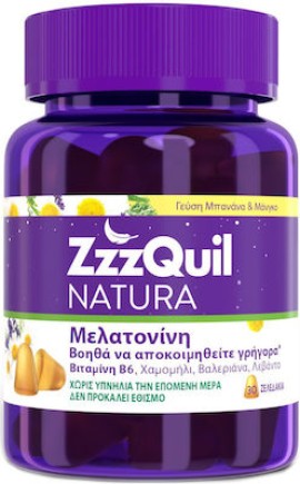 ZZZQUIL Natura Mango Banana 30 Ζελεδάκια