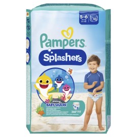 PAMPERS Splashers No. 5 για 14+kg 10τμχ