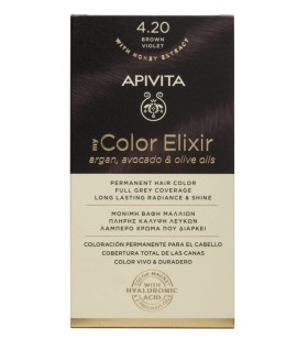 APIVITA My Color Elixir N4.20 Καστανό Βιολετί 50ml+75ml