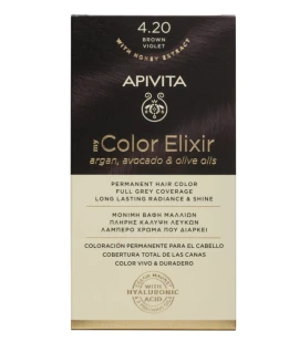 APIVITA My Color Elixir N4.20 Καστανό Βιολετί 50ml+75ml