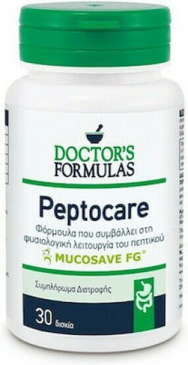 DOCTORS FORMULAS Peptocare 30 Κάψουλες