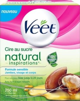 VEET Natural Inspirations with Natural Argan Oil 250ml