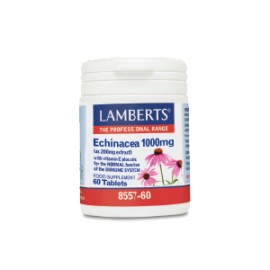 LAMBERTS Echinacea 1000mg 60 Ταμπλέτες