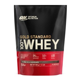 100% Whey Gold Standard 465gr (Optimum Nutrition) - Double Rich Chocolate