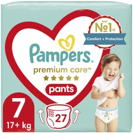 PAMPERS Premium Pants No 7 27 Τεμάχια