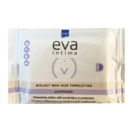 INTERMED EVA Intima Biolact Maxi Size Towelettes 10 Τεμάχια