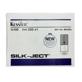 KESSLER Silk-Ject 5ml 23G x 1 100 Τεμάχια