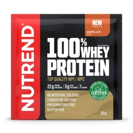 100% Whey Protein GFC 30g (Nutrend) - caramel latte