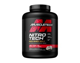 MUSCLETECH Nitrotech 100% Whey Gold 2.27kg - Cookies & Cream