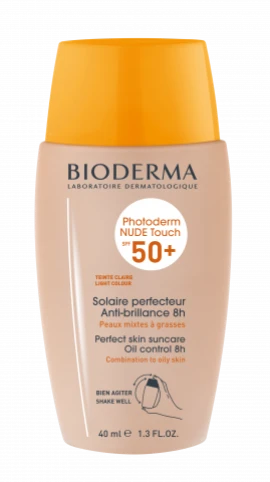 BIODERMA Photoderm Nude Touch SPF50+ Light Απόχρωση 40ml