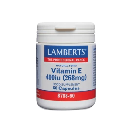 LAMBERTS Vit. E 400ΙU Natural 60 Κάψουλες