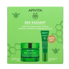 APIVITA Promo Bee Radiant Signs of Aging + Anti-Fatigue Gel-Cream 50ml + Eye Cream 15ml