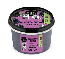 ORGANIC SHOP Polishing Body Scrub Blackberry 250ml