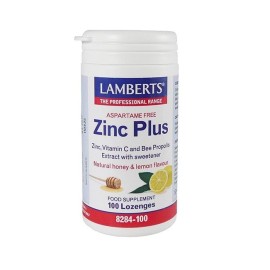 LAMBERTS Zinc Plus Lozenges 100 Παστίλιες