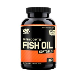 Enteric Fish Oil 200softgels (Optimum Nutrition)