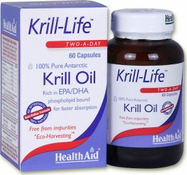 HEALTH AID Krill Life Krill Oil 60 Κάψουλες
