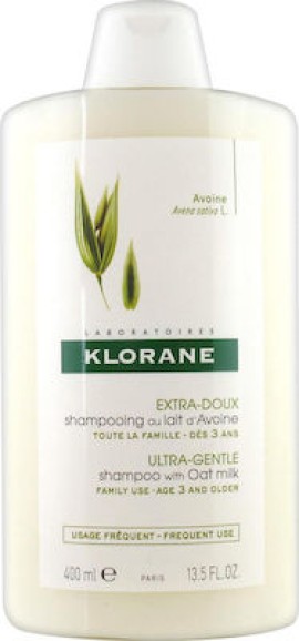 KLORANE Oat Milk Ultra Gentle Shampoo 400ml