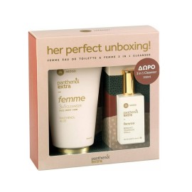 PANTHENOL EXTRA Set Femme Eau de Toilette 50ml & 3 in 1 Cleanser Face, Body & Hair 200ml