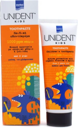 Intermed Unident Kids Toothpaste 1000ppm 50ml