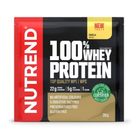 100% Whey Protein GFC 30g (Nutrend) - vanilla