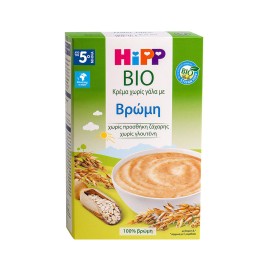 HIPP Bio Κρέμα Χωρίς Γάλα με Βρώμη 4m+ 200gr