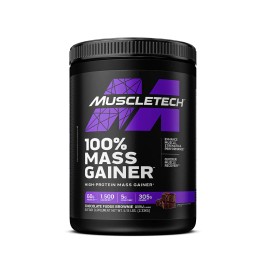 MUSCLETECH 100% Mass Gainer 2.33kg - Chocolate Fudge Brownie