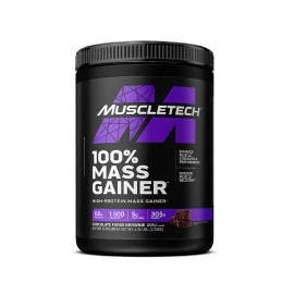 MUSCLETECH 100% Mass Gainer 2.33kg - Chocolate Fudge Brownie