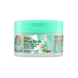 NATURA SIBERICA Bereza White Brich Purifying & Exfoliating Face Pads 20 Τεμάχια