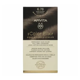 APIVITA My Color Elixir 6.78 Ξανθό Σκούρο Μπεζ Περλέ 50ml+75ml