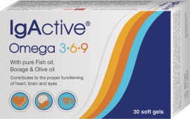 IGACTIVE Omega 3-6-9 30 Κάψουλες