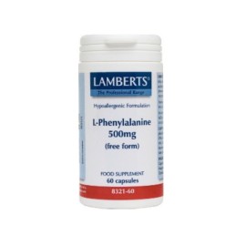 LAMBERTS L-Phenylalanine 500mg 60 Κάψουλες