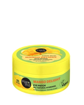 ORGANIC SHOP Mango Delight Stress Relief Natural Hydrogel Eye Patches 60 Τεμάχια