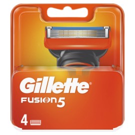 GILLETTE Fusion Ανταλλακτικά 4 Τεμάχια