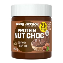 Protein Nut Choc Hazelnut Super Crunch 250gr (Body Attack)